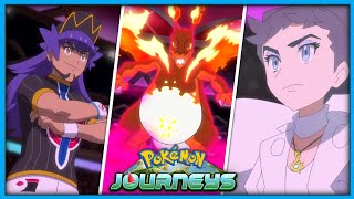 Leon VS Diantha was NOT Good  Pokemon Journeys Episode 122  Leon vs Diantha Full battle Episode [upl. by Anedal]