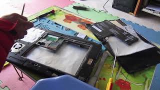 Tháo lắp Laptop 2 trong 1 Fujitsu Stylistc Q704 Fujitsu Stylistc Q704 teardown [upl. by Aoht902]