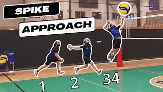 How to Spike a Volleyball Perfecting Your Timing volleyball [upl. by Kirtley286]