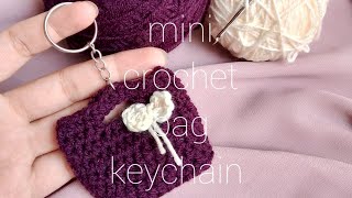 how to made mini keychain bag [upl. by Ellak925]