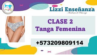 Curso gratuito en patronaje de lencería femenina y masculina clase 2 Patronaje de tanga dama [upl. by Lodovico539]