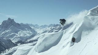 Freeriden in Tirol Freeride Skifahren in Österreich ⛷ [upl. by Eillek]