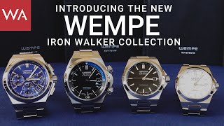 Handson New Wempe Glashütte ISA quotIron Walkerquot collection [upl. by Eniksre]