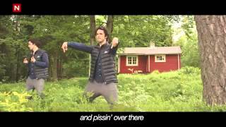 Ylvis The Cabin Official music video LQ Russian subtitles [upl. by Neroc]