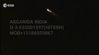 TIANGONG1 FIRST REENTRY VIDEO  china chinese Space Station falling April 1st  LIVE 2018  Tiang [upl. by Elledoj]