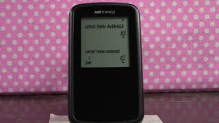 Airthings Battery Operated Digital Radon Detector Model 2350 [upl. by Roper593]