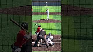 Aaron Jasiak Hillsdale College fielding the bunt vs K [upl. by Sirdna872]