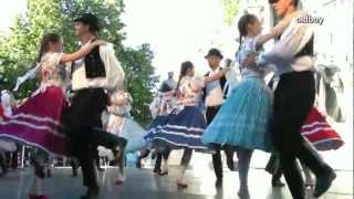 Dances of Kalocsa Hungarian [upl. by Eelnodnarb]