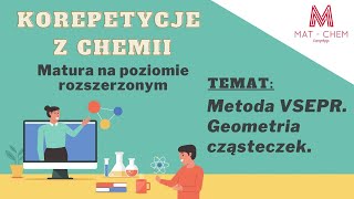 METODA VSEPR GEOMETRIA CZĄSTECZEK  MATCHEM Korepetycje [upl. by Eetnom]