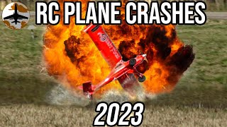 ½ Year of Plane Crashes 2023 RC Plane Crash Compilation [upl. by Dnomar]