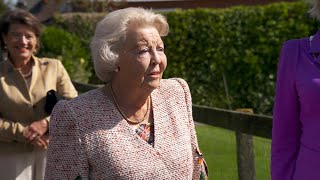 Prinses Beatrix heropent molen de Noordstar in Noordbroek [upl. by Wight432]