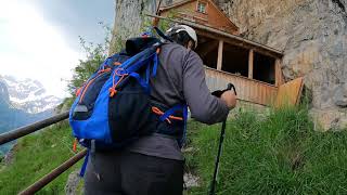 Alpstein im Appenzellerland 4k  Wasserrauen  AescherWildkirchli  Ebenalp  Seealpsee  Juni 2021 [upl. by Forrest]