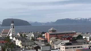 Norwegen Hammerfest Hámmárfeastta gielda 地方当局 ハンメルフェスト Хаммерфест [upl. by Furiya]