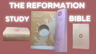 The Reformation Study Bible Student Edition Overview [upl. by Jonis]