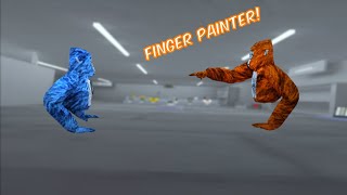 Finger Painter TROLLING in CUSTOM TAGGERS [upl. by Nue]