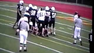 8th grade football Highlight Mcguffey 09 [upl. by Dorisa]