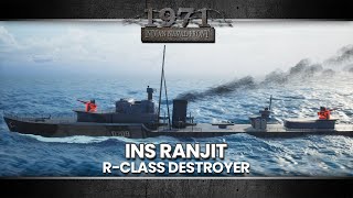 INS Ranjit in action  Weapon feature  1971 Indian Naval Front [upl. by Nylecoj]