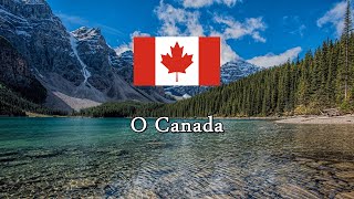 National Anthem of Canada  O Canada  PRE 2018 LYRICS [upl. by Dream]