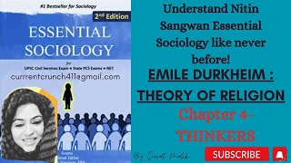 CHAPTER 4 Essential Sociology Nitin Sangwan Religion TheoryEmile DurkheimSocial Facts [upl. by Arammahs]