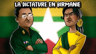 Lune des dernières dictatures dAsie  la Birmanie et son récent coup détat [upl. by Aiyram]