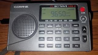 C Crane Skywave SSB2 Shortwave100324 Voice of Korea in Japanese from Kujang North Korea [upl. by Seleta]