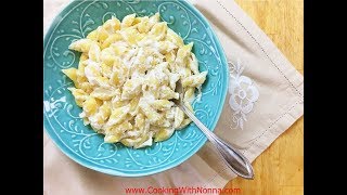 Pasta e Ricotta  Rossellas Cooking with Nonna [upl. by Raleigh]