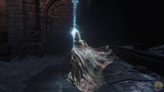 Dark Souls 3 Archdeacons Great Staff reviewshowcase [upl. by Ylenaj321]