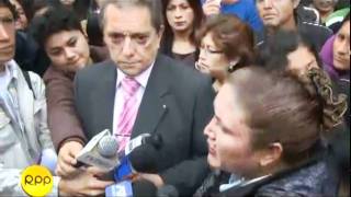 Abencia Meza fue internada en Penal de Mujeres de Chorrillos [upl. by Roybn]