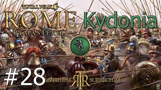 Lets Play Total War Rome Remastered  Imperium Surrectum  Kydonia  Part 28 New Crisis New Plans [upl. by Ephrem]