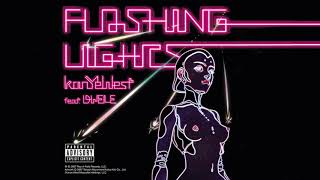 KANYE WEST  FLASHING LIGHTS OFFICIAL INSTRUMENTAL [upl. by Dominica]