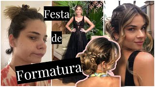 GRWM BAILE DE FORMATURA [upl. by Alfonse]