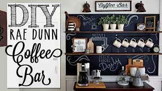 DIY Rae Dunn Coffee Bar  Rae Dunn at Kirklands [upl. by Etsirhc]