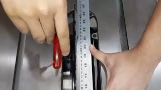 RIDGID Riving Knife Adjustment  NEXT Generation TABLE SAW R4560 [upl. by Yaral950]