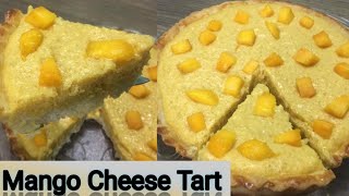 Mango Cheese Tart recipe  mango season special recipe [upl. by Colton]