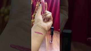 Best lipstick under 100  Insight Cosmetics lipstick review  trending lipstickreview shorts [upl. by Krisha]