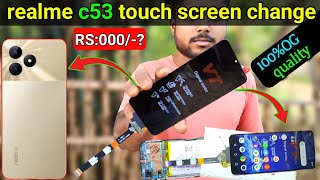 realme c53 touch display change  realme c53 display problem  how to change touch screen realme c53 [upl. by Enilemme635]