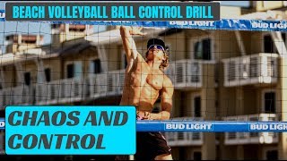 Beach Volleyball Drills  Ball Control [upl. by Eniluqcaj968]