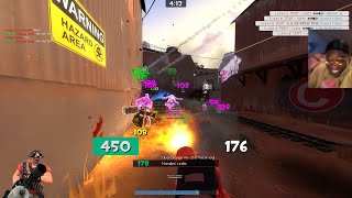 TF2 NITRO CHEAT HEAVY CRITZ [upl. by Cutcheon]