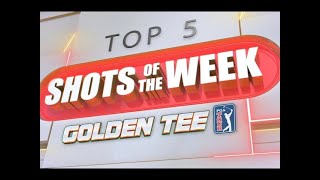 GoldenTee PGA Tour Shots of the Week  Sept 13 2024 [upl. by Frankhouse]