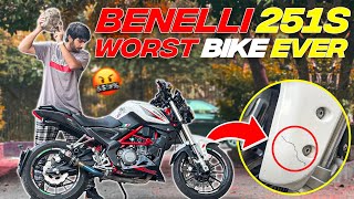 Regret Of Buying Benelli 251s  Complete User Review  GIVEAWAY [upl. by Arded]