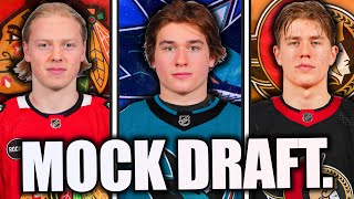 POSTWORLD JUNIORS 2024 NHL MOCK DRAFT Top 16 [upl. by Furtek452]