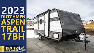 2023 Dutchmen RV Aspen Trail LE 17BH Walkthrough  Bretz RV amp Marine [upl. by Wimsatt]