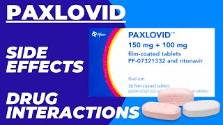 PAXLOVID Side Effects and Drug Interactions  Key Points from a Pharmacist [upl. by Riek]