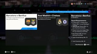 EAFC 24 quotUEFA MARQUEE MATCHUPS  BARCELONA V BENFICAquot SBC cheapest solution [upl. by Eatnwahs]