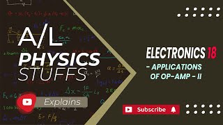 Applications of OpAmp  II  Electronics  18 [upl. by Ihculo895]