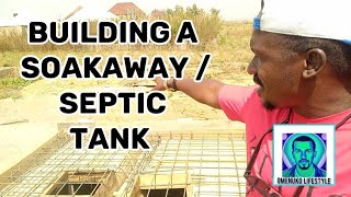 How to build a soakawayseptic tank for self contained apartments PART 1 [upl. by Eenafets]