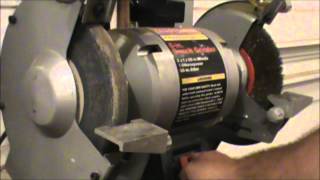 How to dress a grinding wheel [upl. by Shandie405]