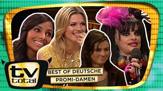 Sie sind erfolgreich klug und sehen super aus Frauenpower bei TV total  Best of PromiDamen [upl. by Coward]