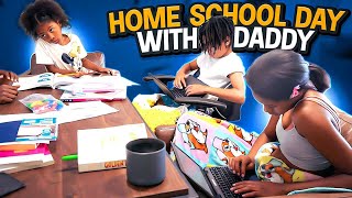 A Day In Our Lives Doing Homeschool  Family Of 8 [upl. by Stockwell]