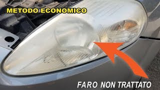 Come lucidare i fari dellauto opacizzati  Metodo veloce ed economico  Arexons  Tramuto [upl. by Agnesse]